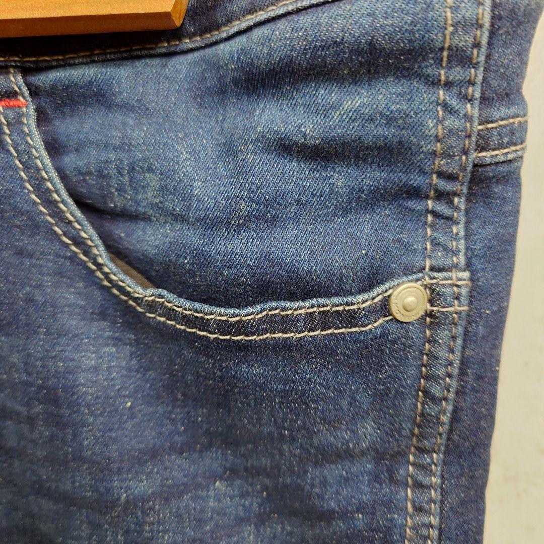 【KOMINE】 バイク用プロテクターインナー付きデニムパンツ EN1621-1