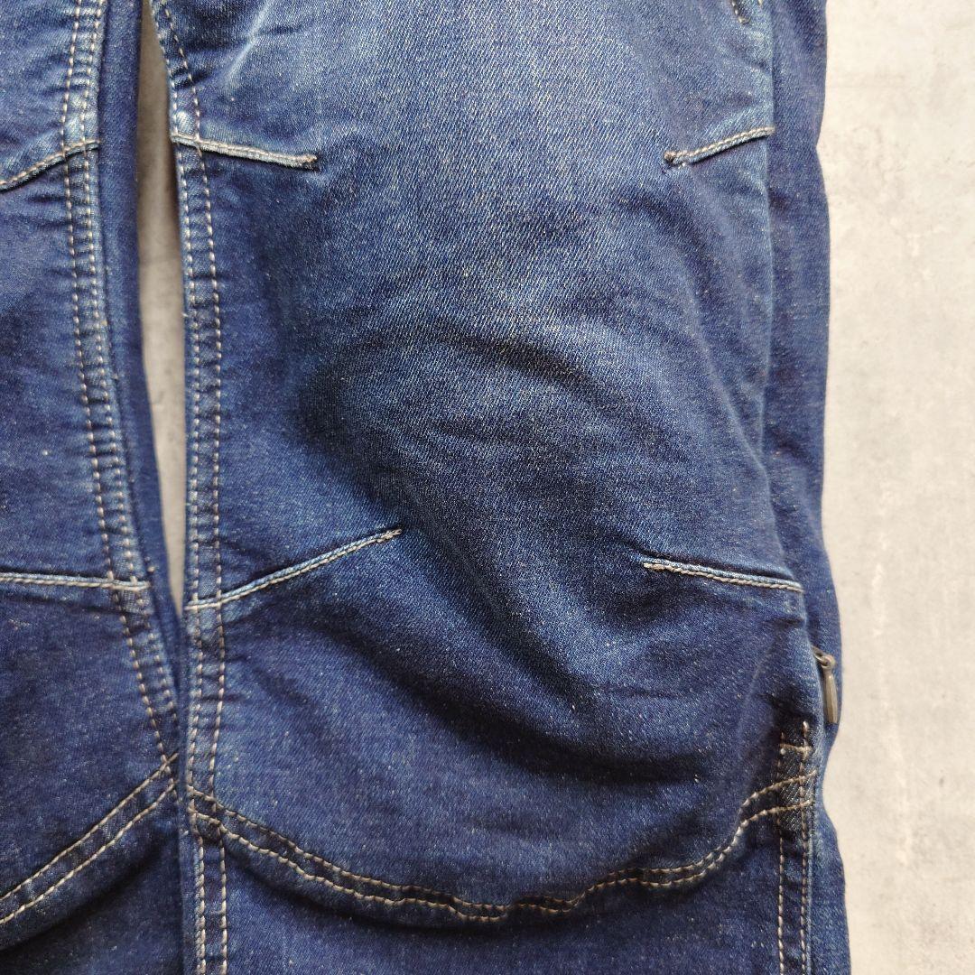 【KOMINE】 バイク用プロテクターインナー付きデニムパンツ EN1621-1