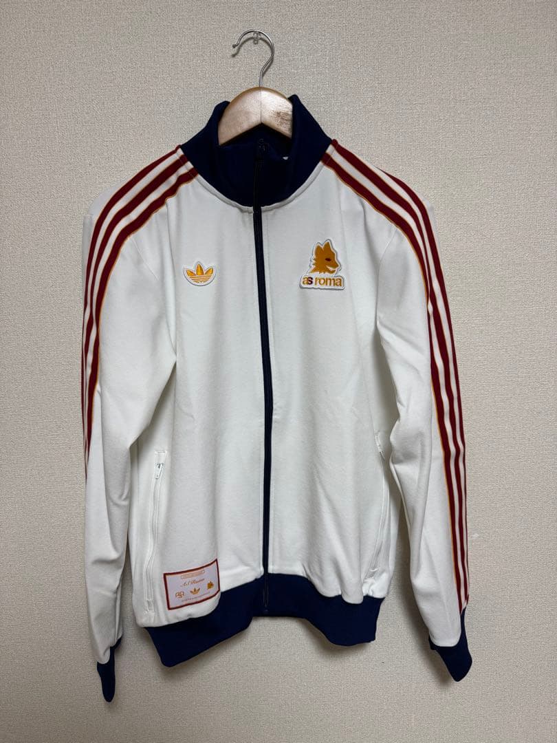 adidas AS Romaコラボトラックジャケット サッカー　Mサイズ