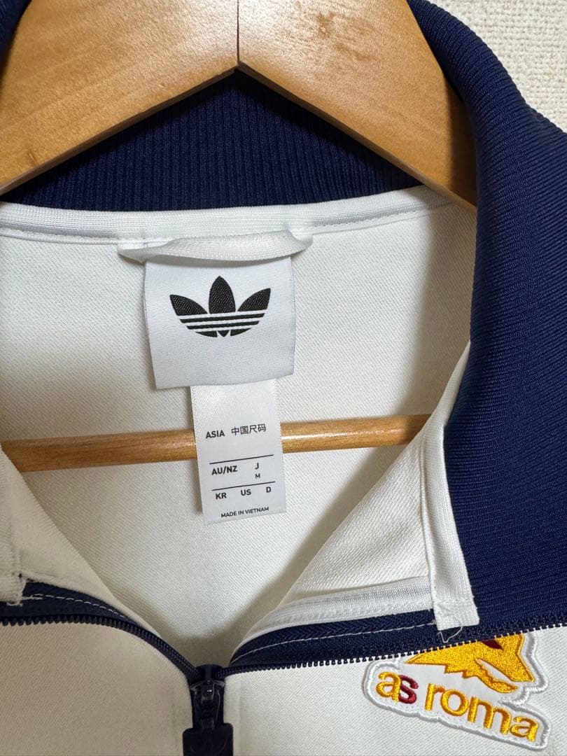 adidas AS Romaコラボトラックジャケット サッカー　Mサイズ