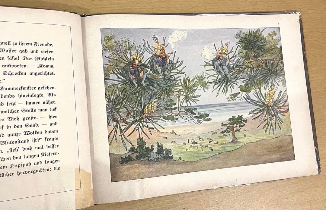 NO.302 超希少 レア 古書 アンティーク 洋書 児童書 ドイツ　妖精　小人