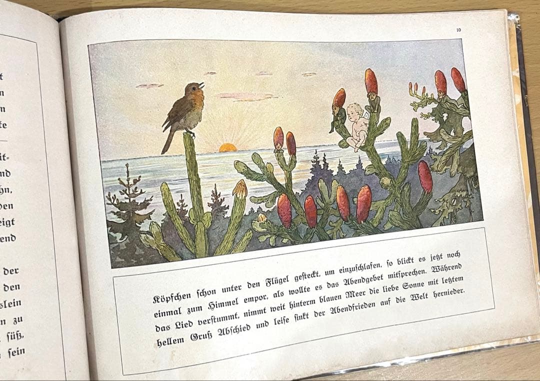 NO.302 超希少 レア 古書 アンティーク 洋書 児童書 ドイツ　妖精　小人