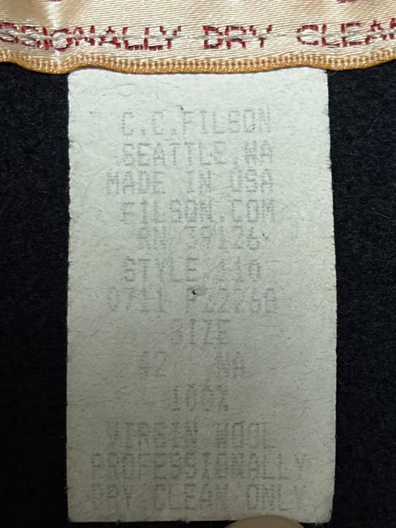 アメリカ製フィルソンのシングルマッキーノクルーザージャケットウールジャケット