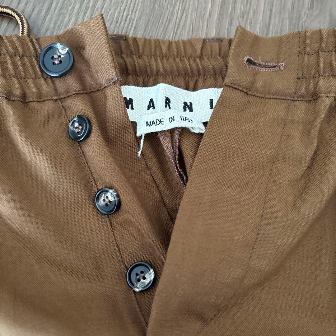 Marnist　MARNI ブラウン スラックス
