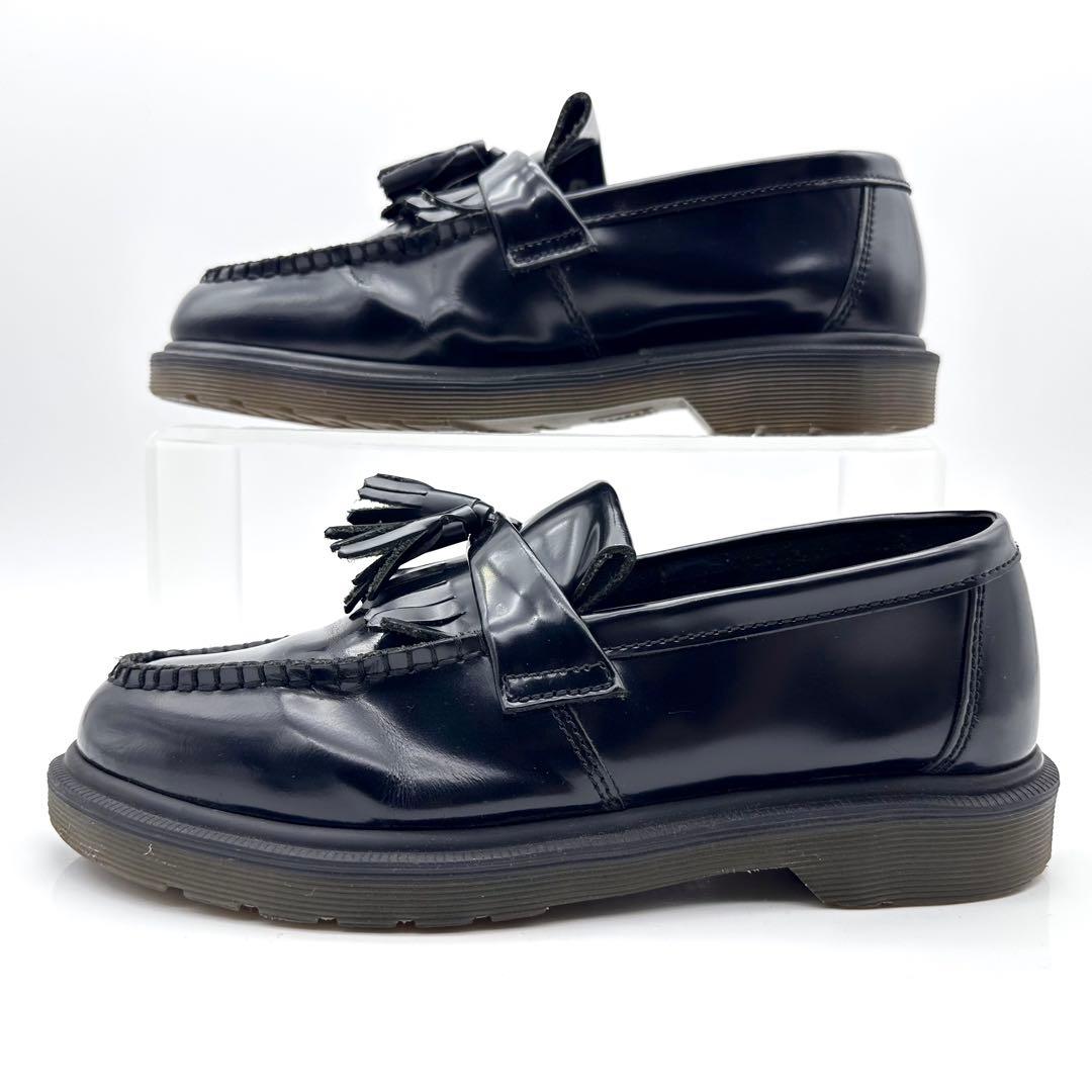 ドクターマーチン エイドリアン タッセル ローファー ブラック レザー 25