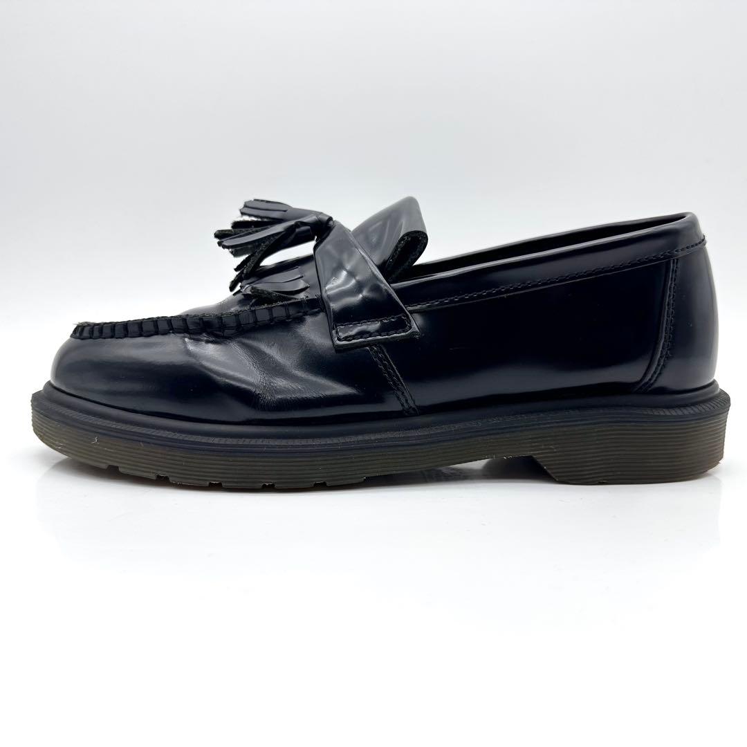 ドクターマーチン エイドリアン タッセル ローファー ブラック レザー 25