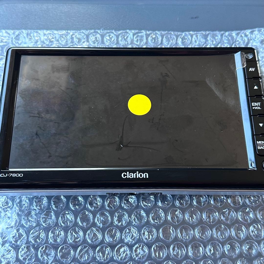 Clarion CJ-7800 モニター　新車取り外し