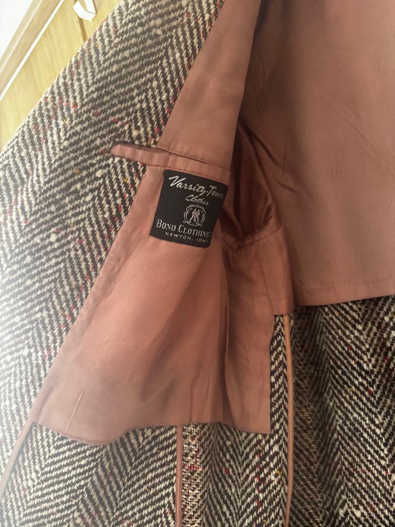 【古着】ツイード コート