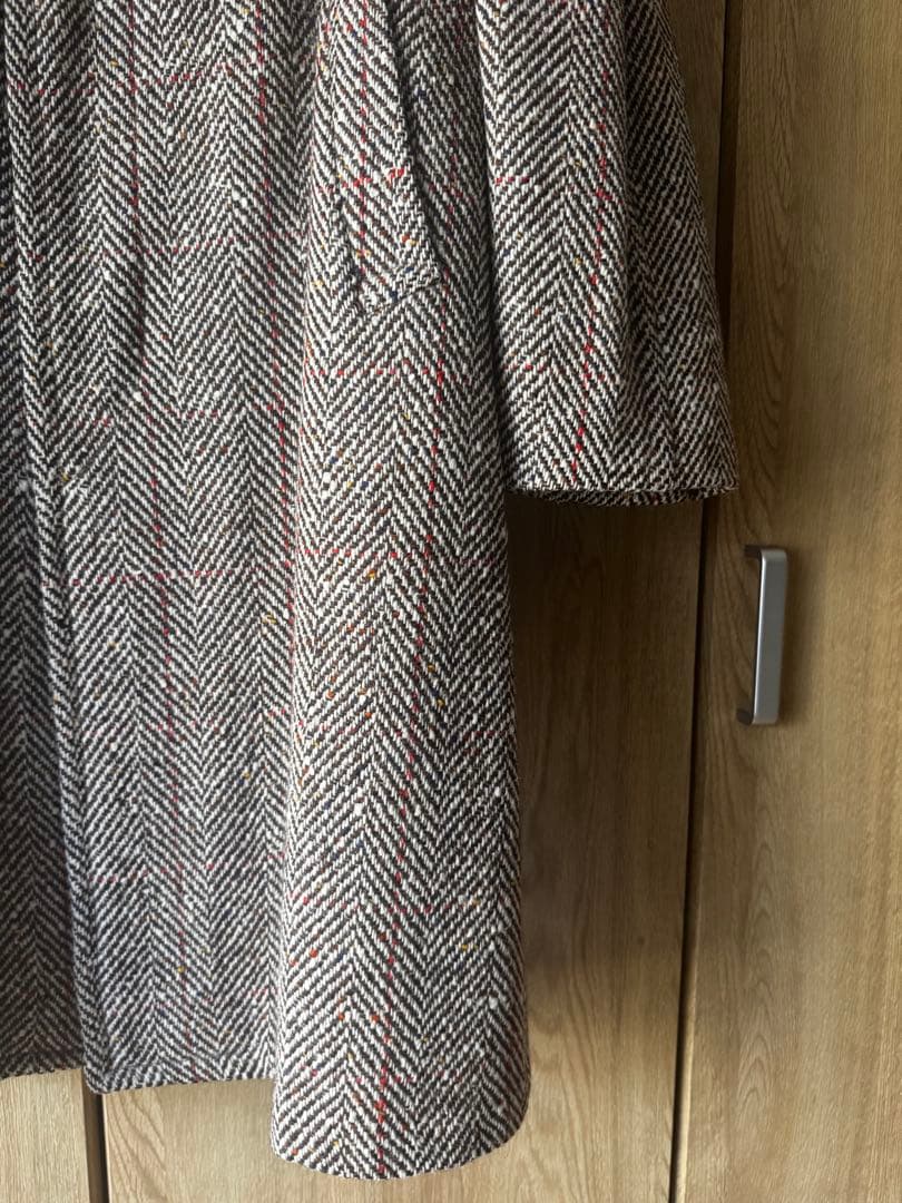 【古着】ツイード コート