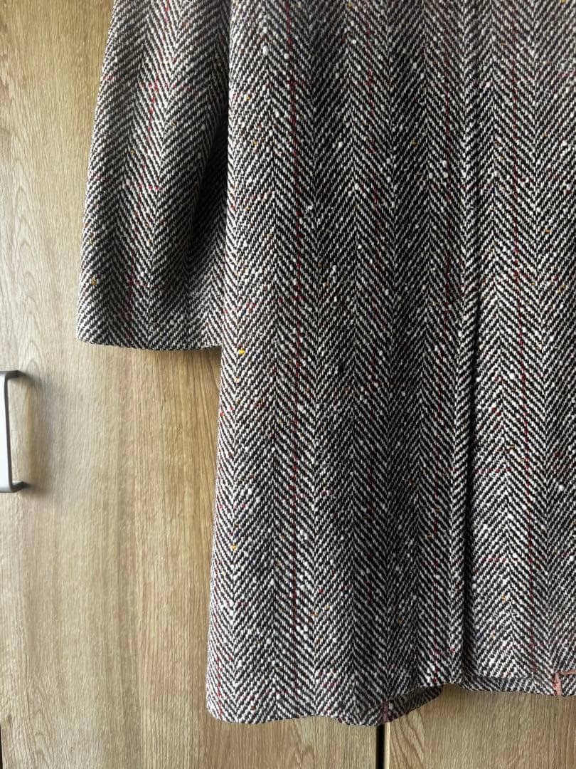 【古着】ツイード コート