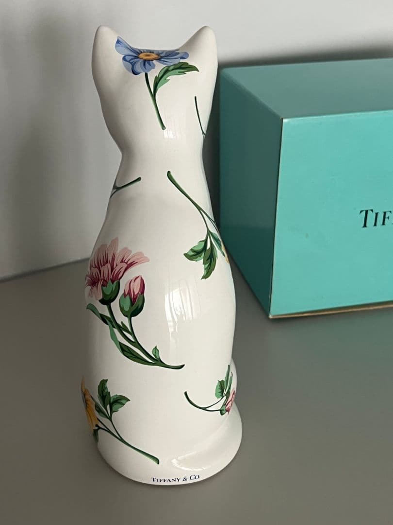 Tiffany & Co. 猫の陶器置物