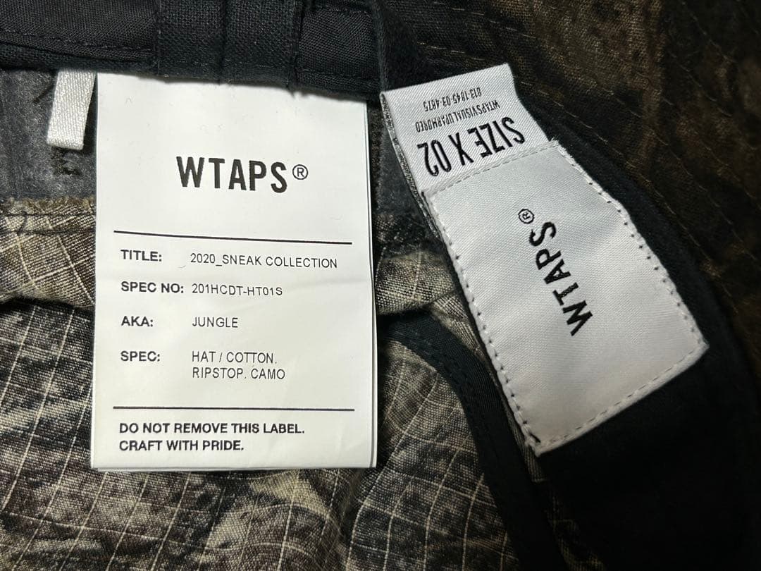 WTAPS 20ss jungle hat M リアルツリー柄 新品