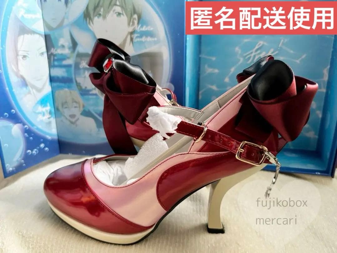 MAYLA Free! コラボ パンプス シューズ リボンON 36 松岡凛