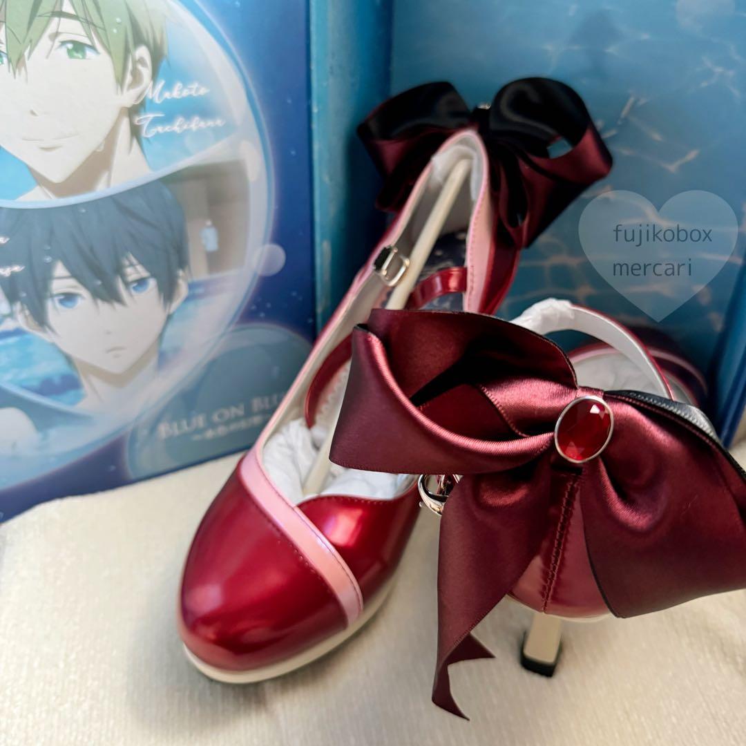 MAYLA Free! コラボ パンプス シューズ リボンON 36 松岡凛