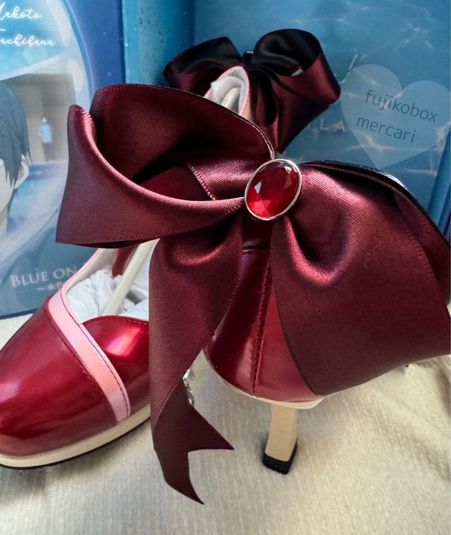 MAYLA Free! コラボ パンプス シューズ リボンON 36 松岡凛