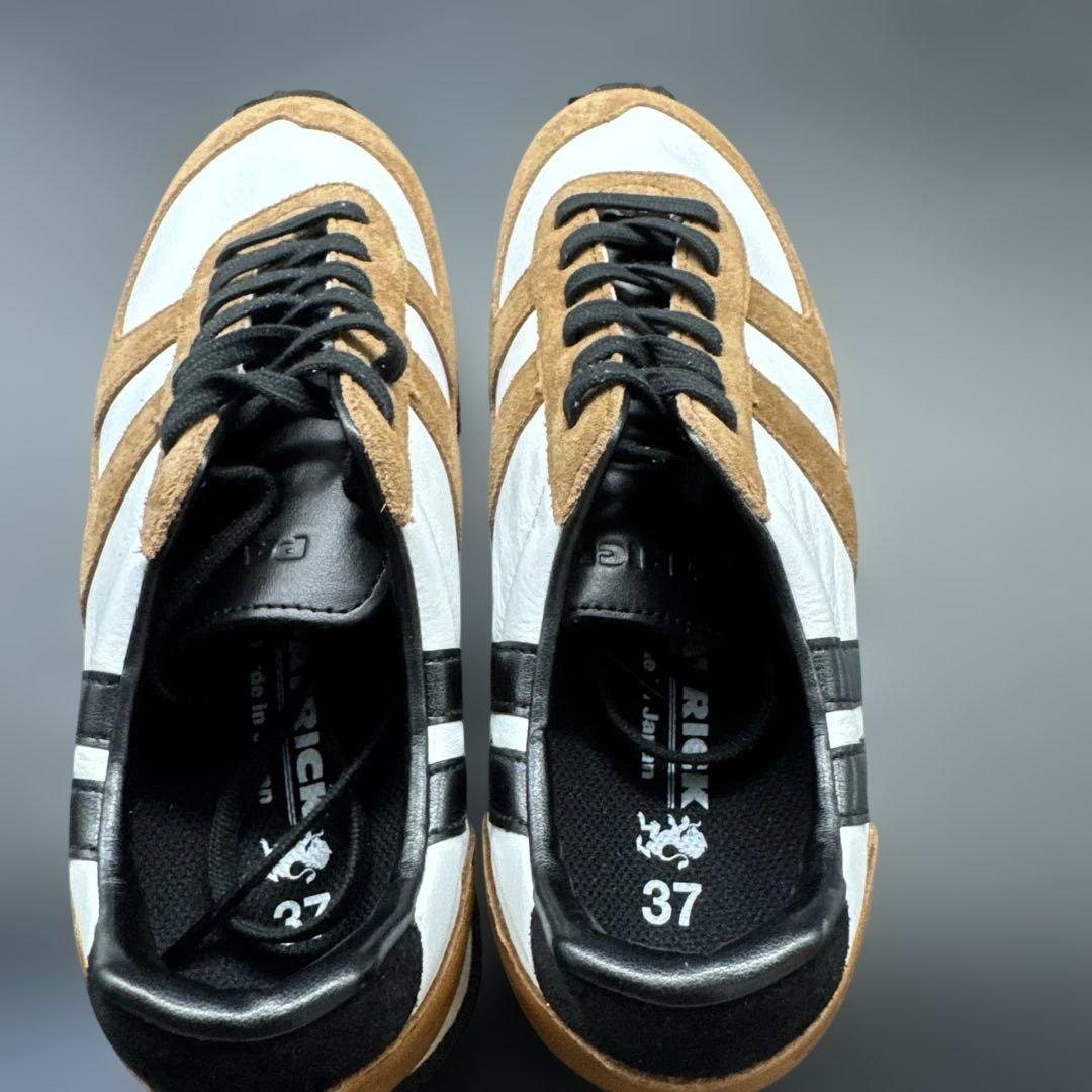 パトリック　スニーカー　日本製 カリフォルニーレザー　24.5 未使用展示品