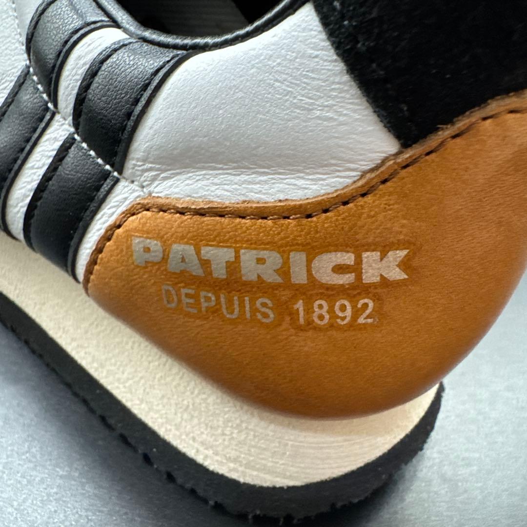 パトリック　スニーカー　日本製 カリフォルニーレザー　24.5 未使用展示品