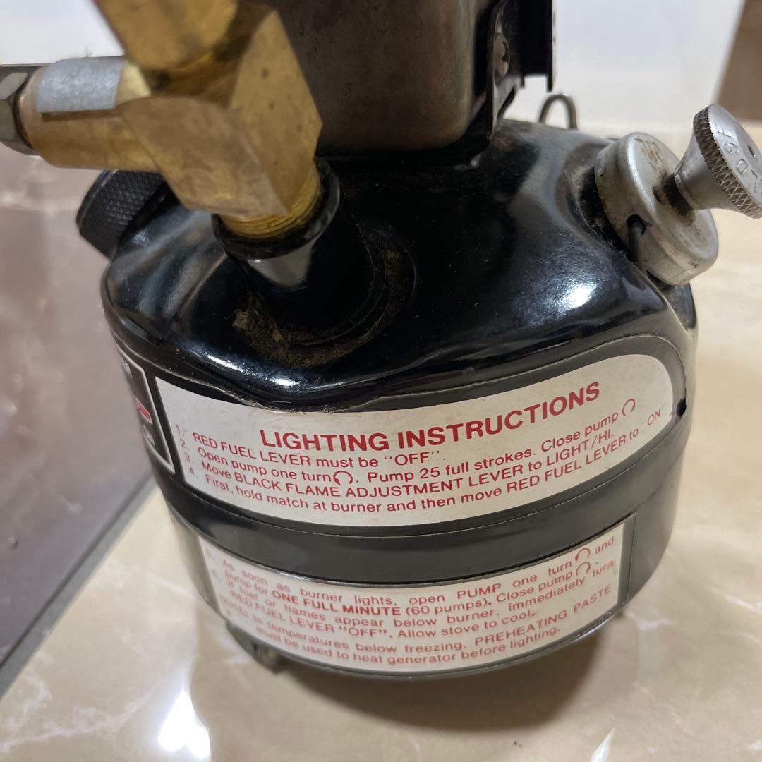 Coleman Peak1 Stove 400A コールマン　フェザーストーブ