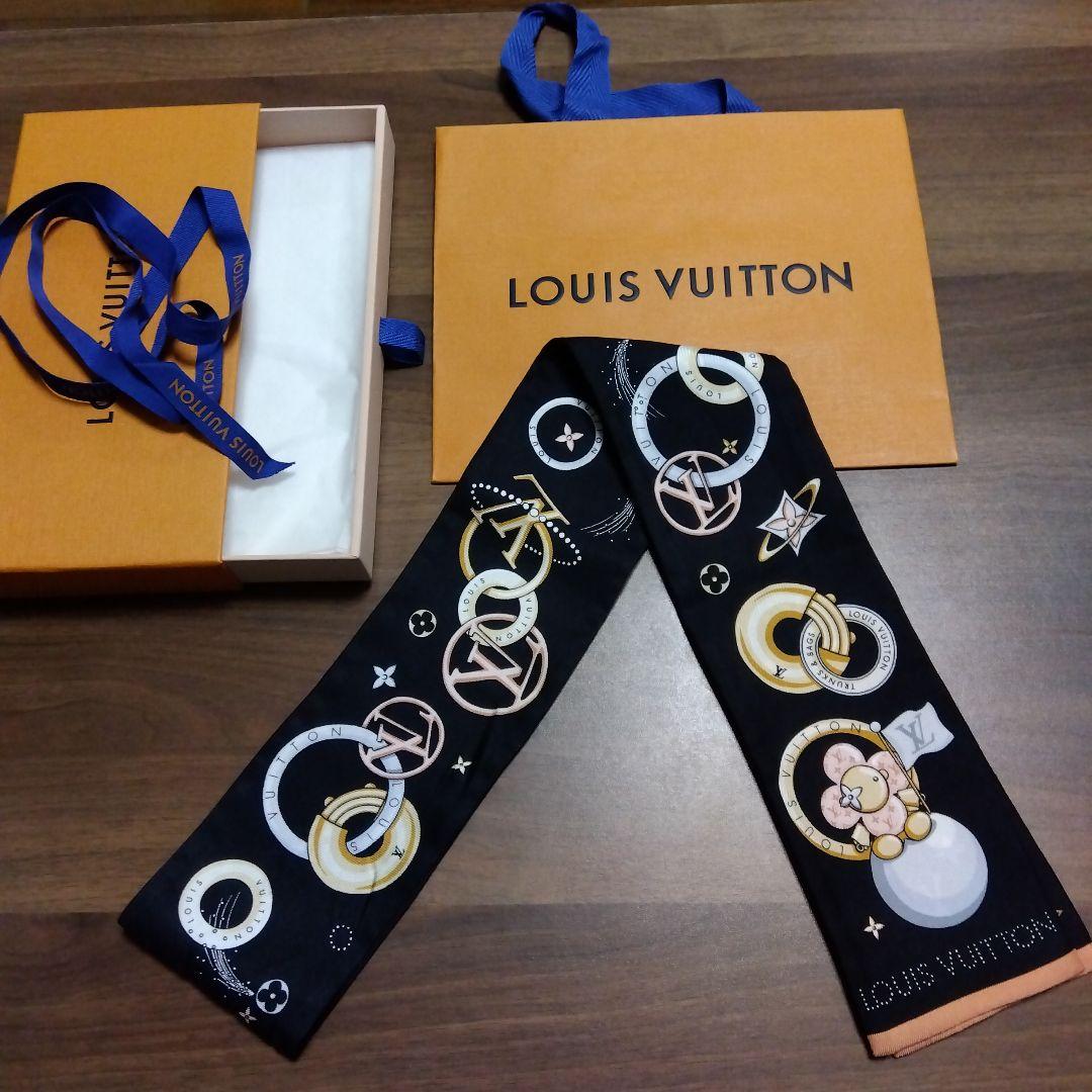 Louis Vuitton シルクバンドー ブラック