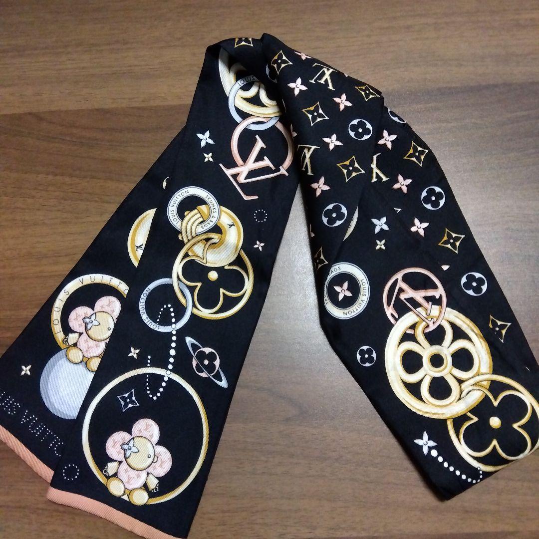 Louis Vuitton シルクバンドー ブラック