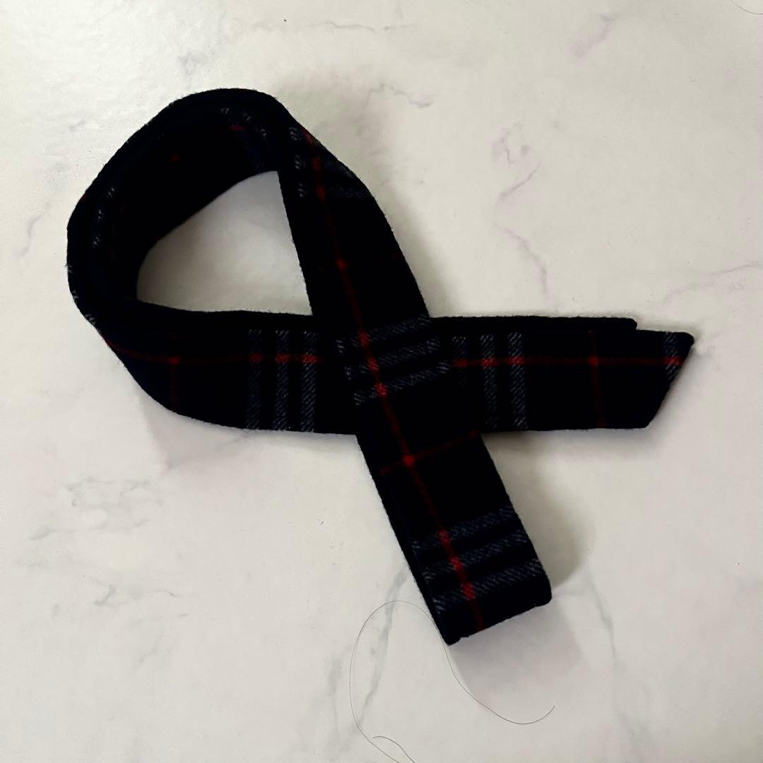 バーバリーズ　リバーシブル　ベルテッドコート　ネイビー　M相当