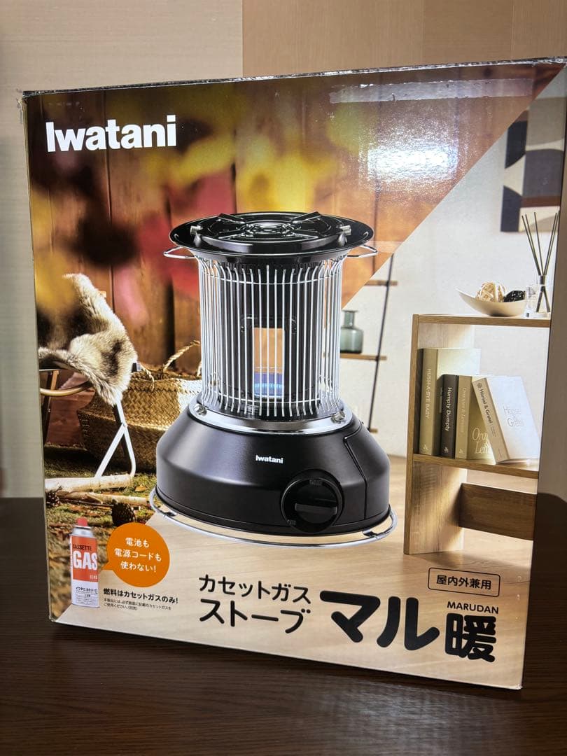 新品　イワタニ　Iwatan マル暖 CB-STV-MRDカセットガスストーブ