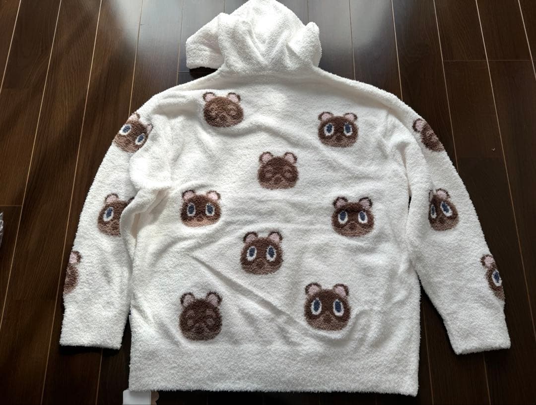 ジェラートピケ　あつまれ動物の森　パーカーとショートパンツ セット