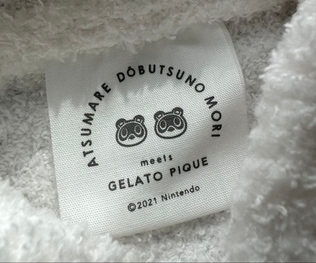 ジェラートピケ　あつまれ動物の森　パーカーとショートパンツ セット