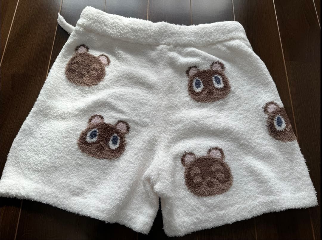 ジェラートピケ　あつまれ動物の森　パーカーとショートパンツ セット