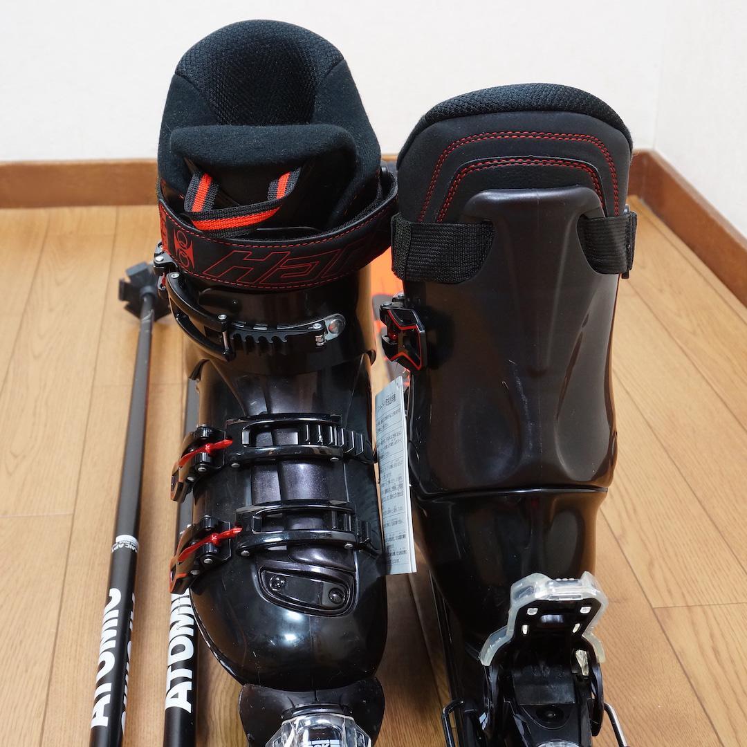 メンテ済 150cm靴26.5cm ROSSIGNOL 中高生向き スキーセット