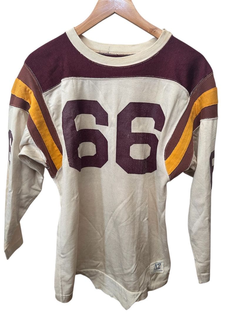 希少　60s Champion Football Tee 42 フットボールT