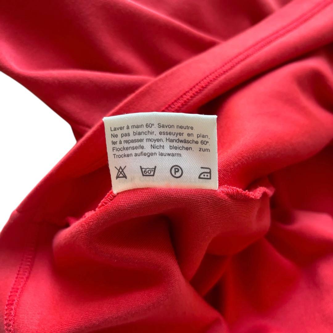 HEBO様Hermes エルメス　ロゴロンT ロゴ刺繍　胸ロゴ　レディース