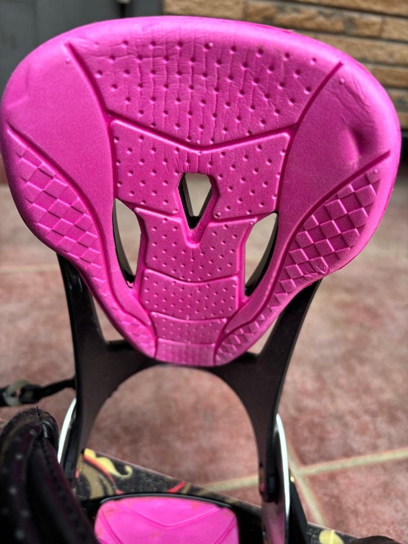 ボード・ビンディング・ブーツ・カバー4点セット　ピンク紫黒