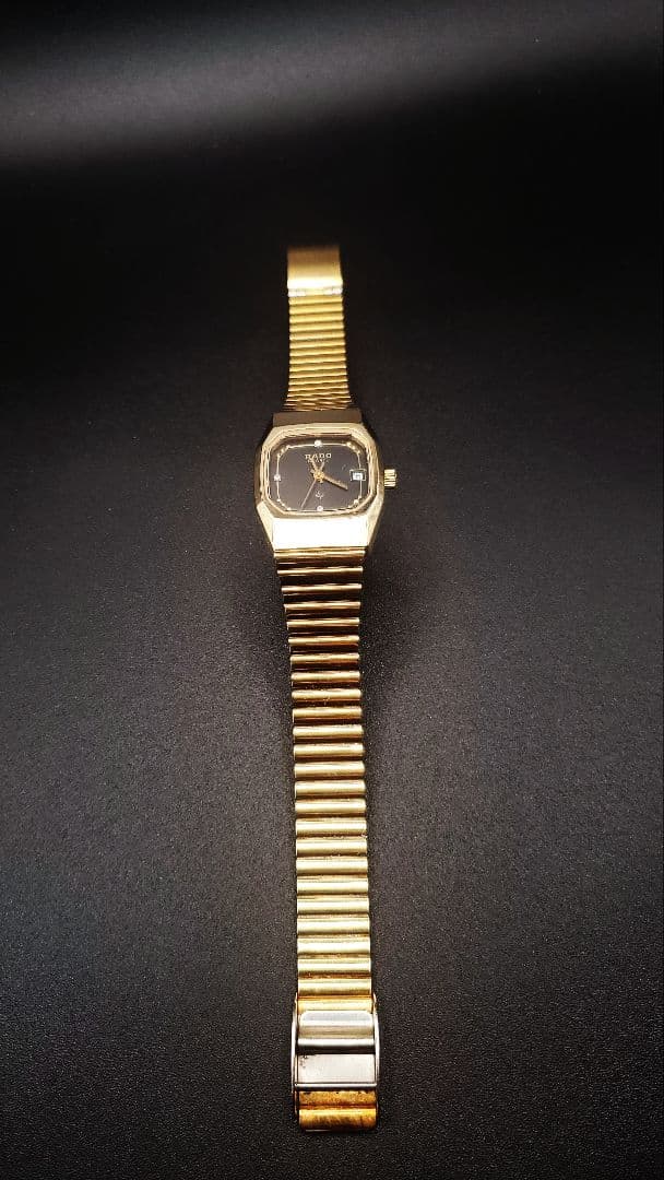 美品。【稼働品】RADO 16192377　3個ダイヤモンド。