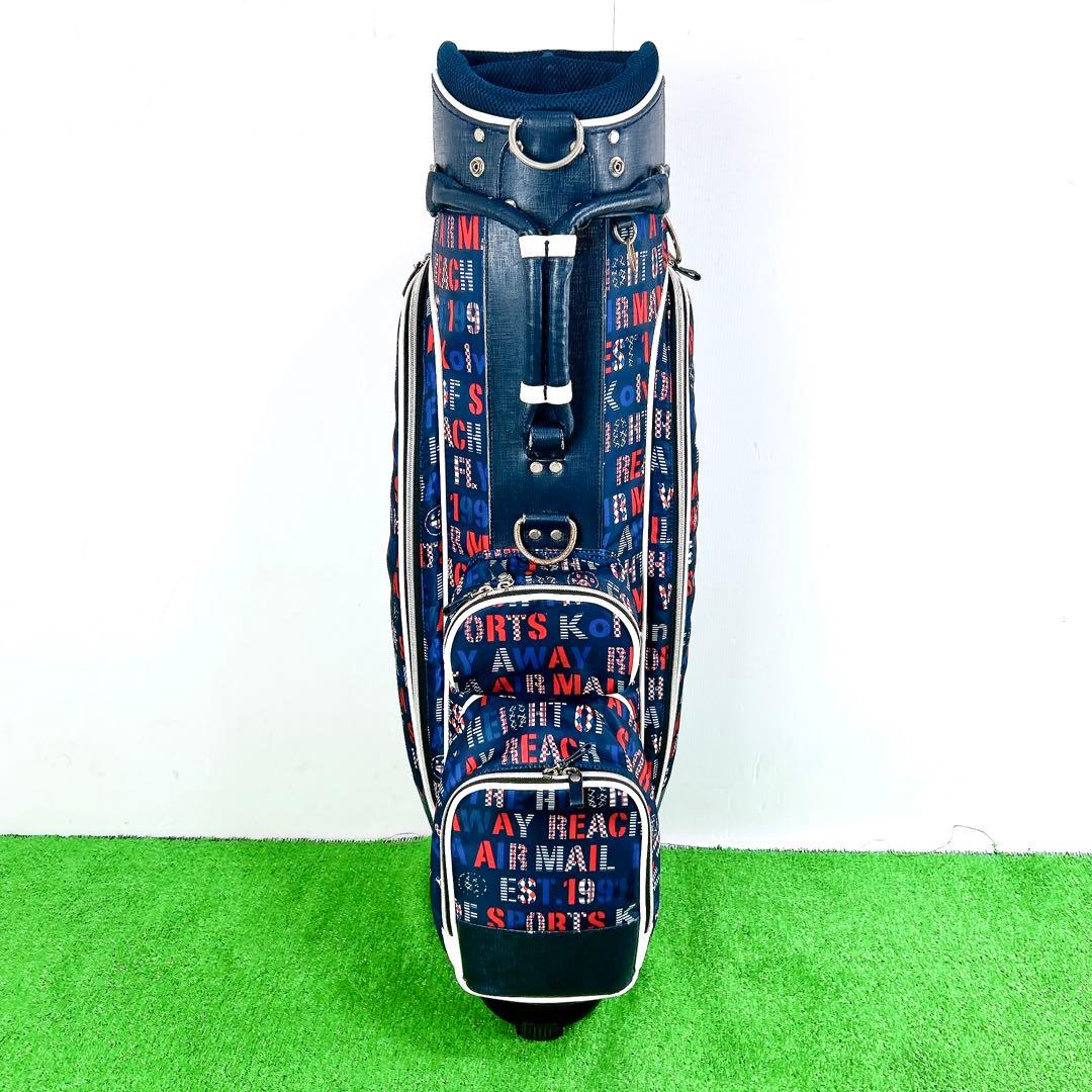 Kolwinコルウィン　レディース　キャスター付きキャディバッグ　コロコロ