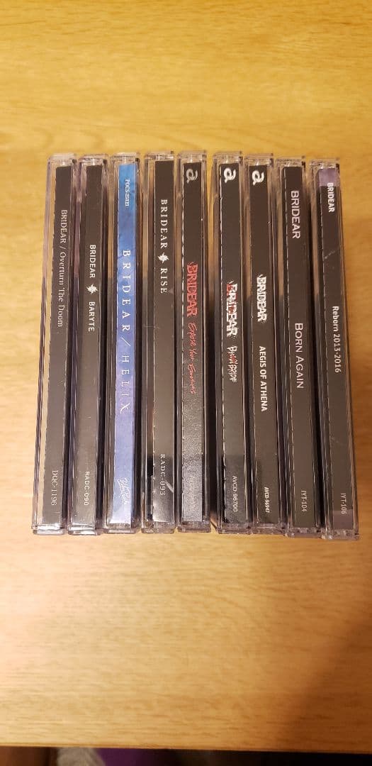 BRIDEAR CD9枚セット　メンバー直筆サイン入りポストカード付き