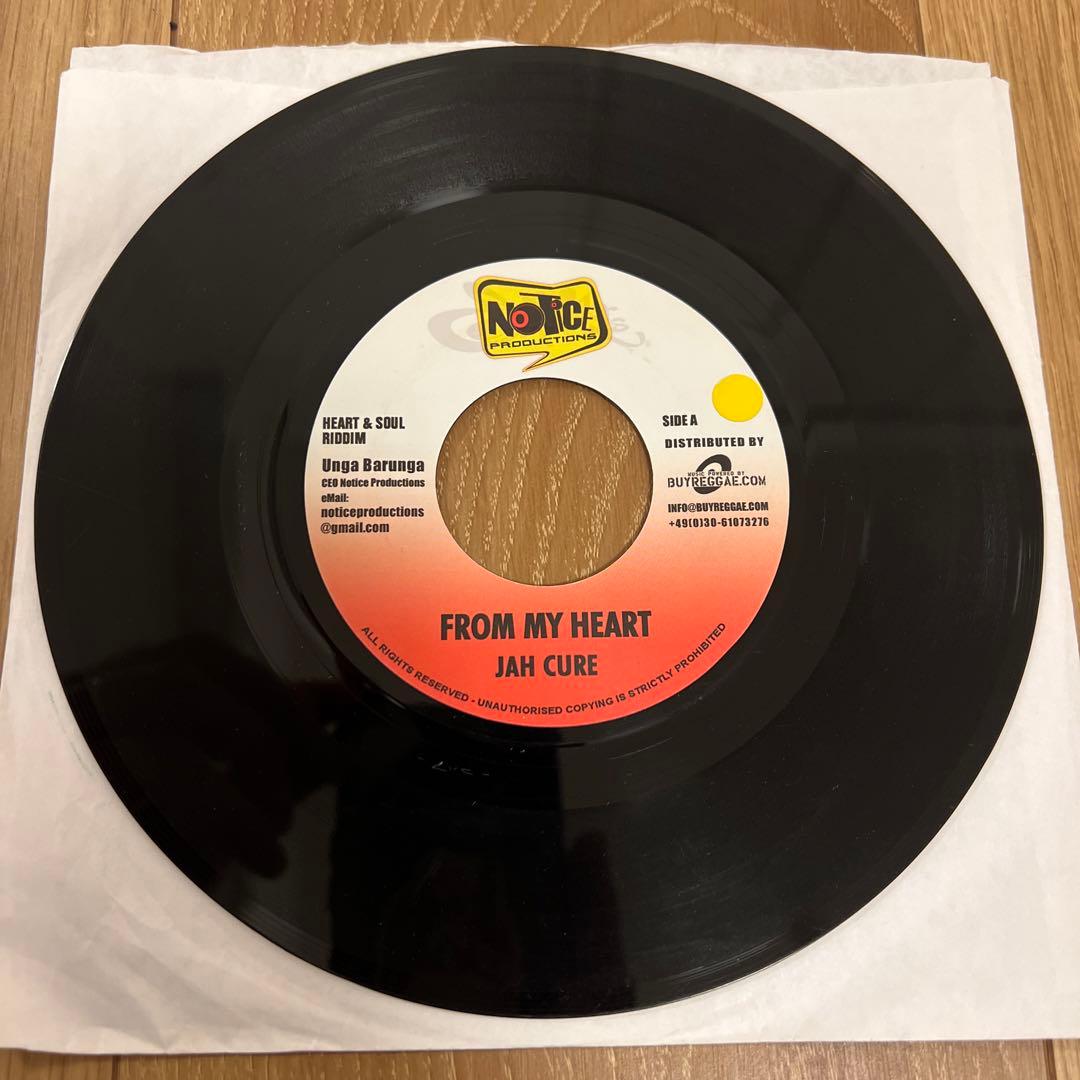 洋楽 JAH CURE FROM MY HEART / CHUCK FENDER