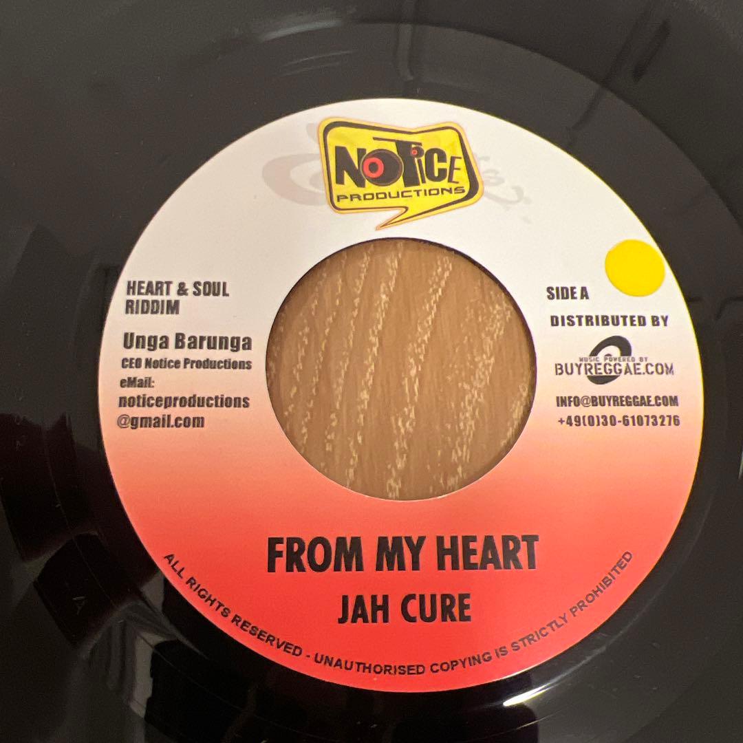 洋楽 JAH CURE FROM MY HEART / CHUCK FENDER
