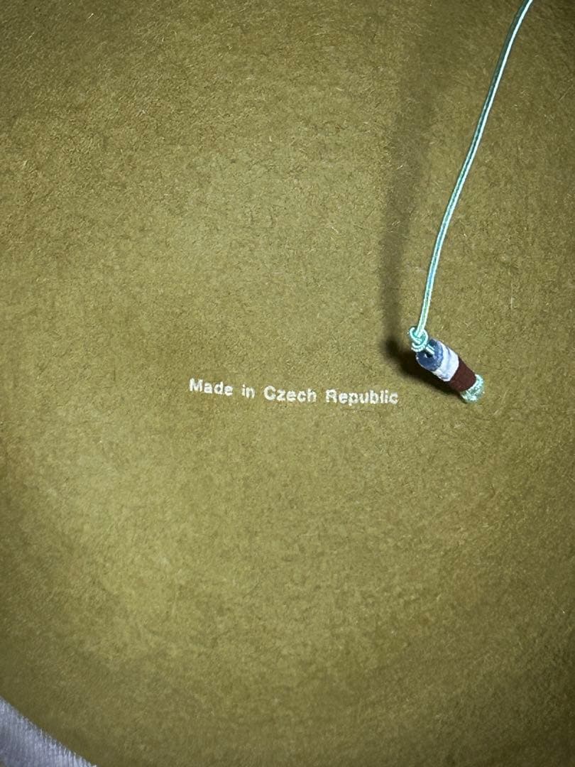 Chisaki チサキ　ファーフェルトハット　YAN マスタード 帽子 秋冬