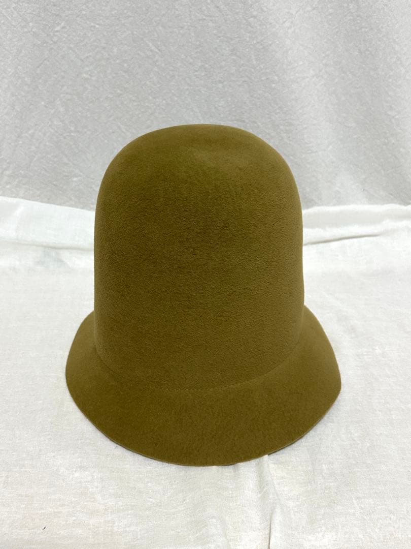 Chisaki チサキ　ファーフェルトハット　YAN マスタード 帽子 秋冬