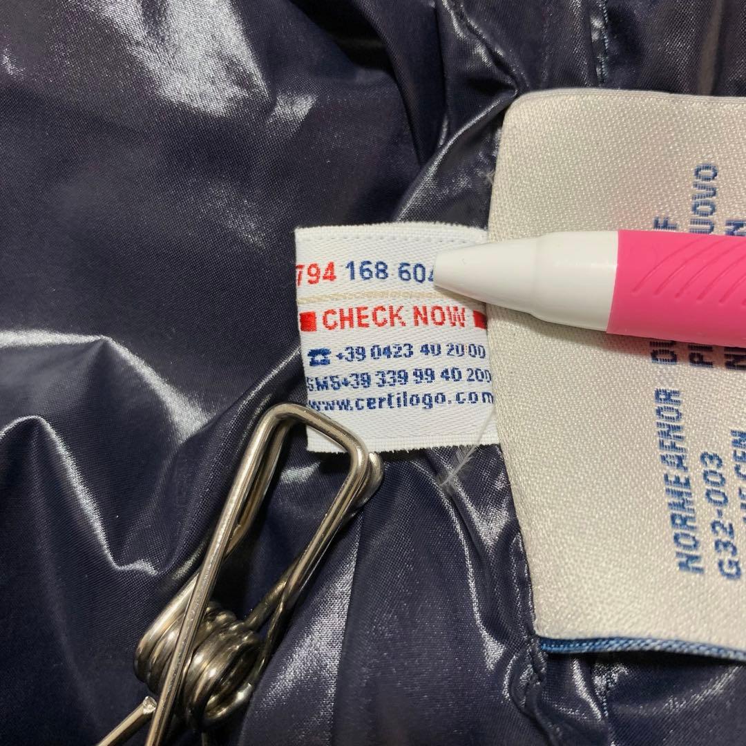 モンクレール　 ダウンベスト　ブラック　サイズ1 ジャパンタグ　5D177