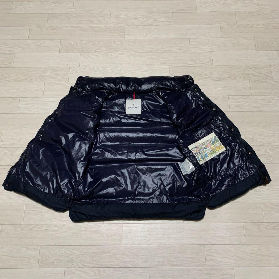 モンクレール　 ダウンベスト　ブラック　サイズ1 ジャパンタグ　5D177