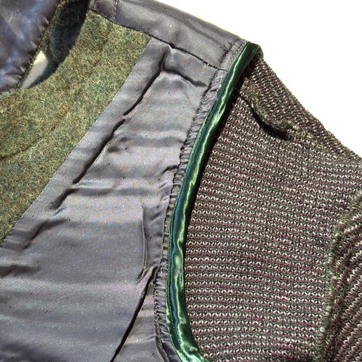 UNDERCOVER LEAF期 カットオフジャケット グリーン デッドストック