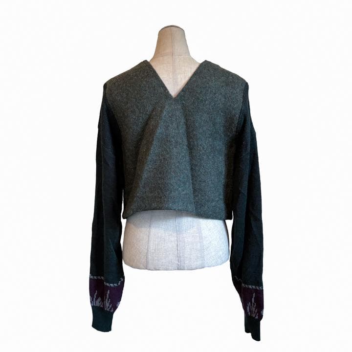 UNDERCOVER LEAF期 カットオフジャケット グリーン デッドストック