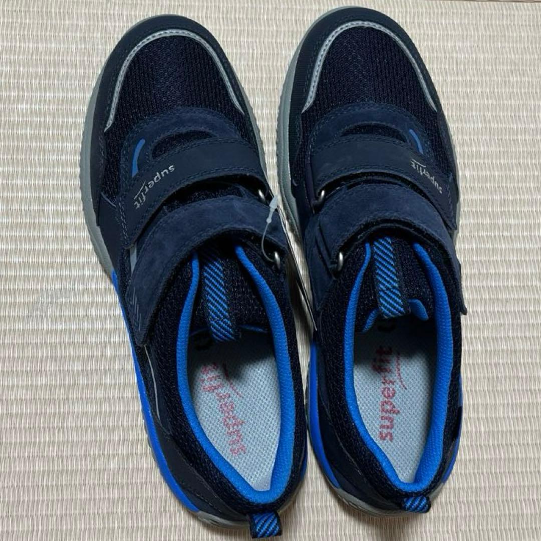 superfit GORE-TEX ベルト式キッズシューズ ネイビー/ブルー