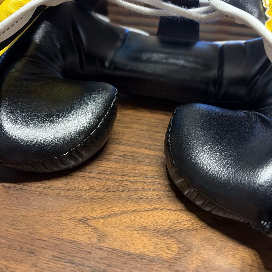 Winning ヘッドギア ブラック/イエロー Mサイズ