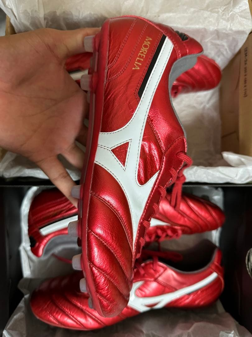 ミズノ　サッカースパイク　モレリア　AGのみ