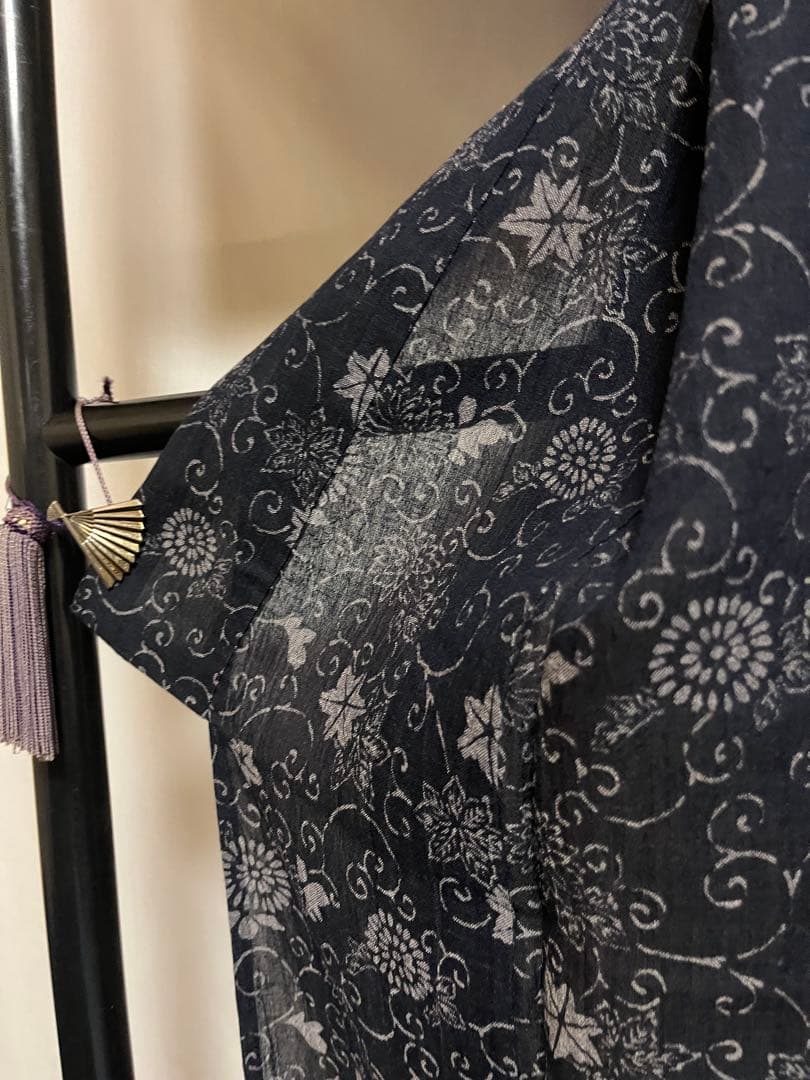 【逸品】●絹芭蕉●唐草文様●盛夏●