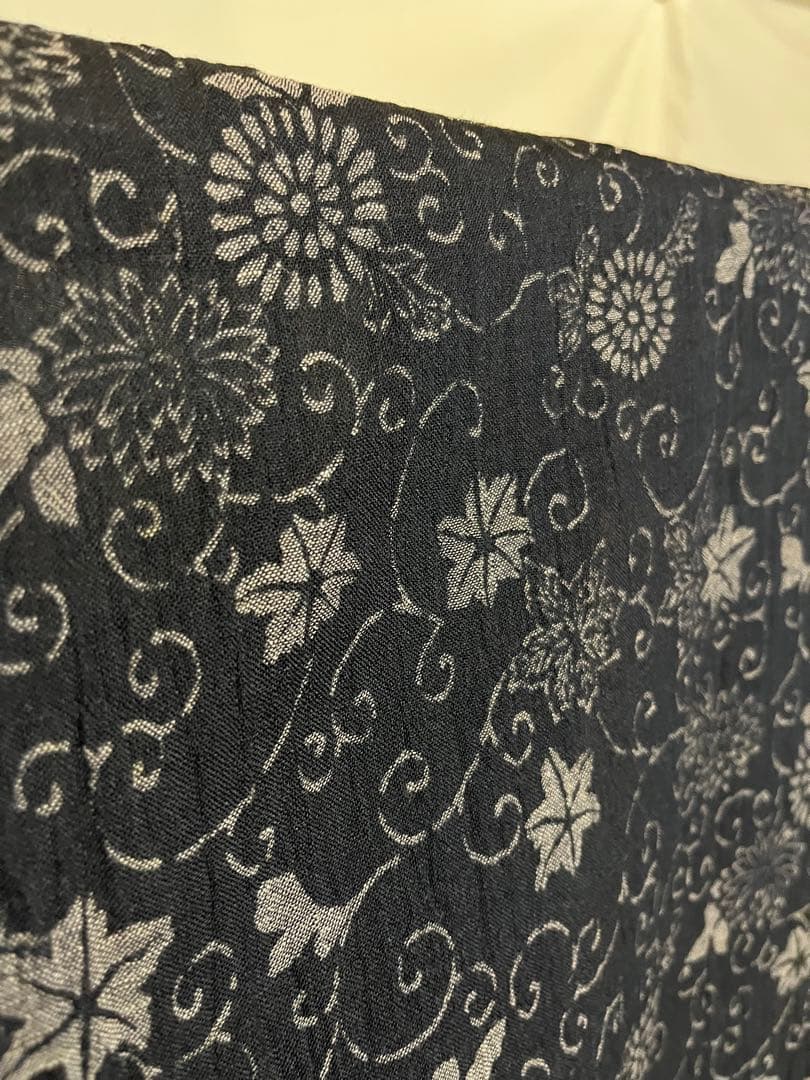 【逸品】●絹芭蕉●唐草文様●盛夏●