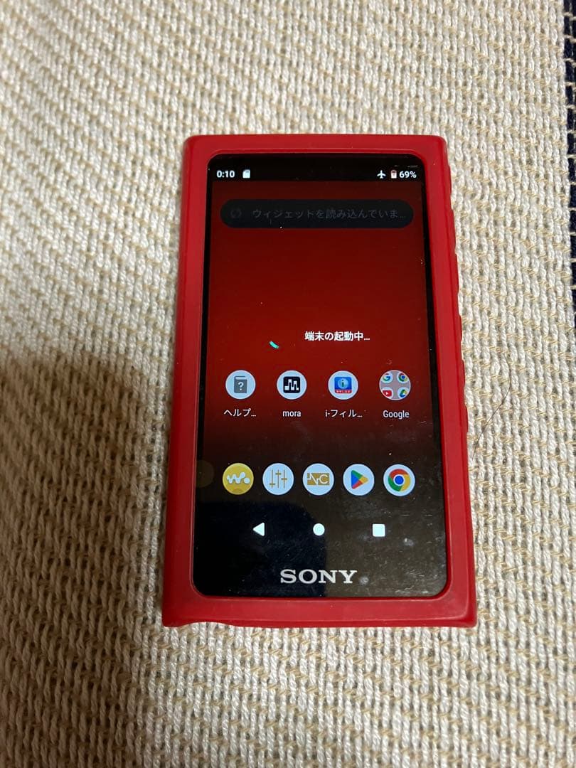 SONYウォークマン　NW-A105 128GB micro SD付き　中古美品